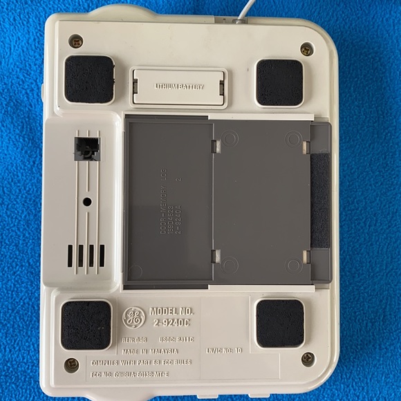 GE Corded Phone- Push Button Desk Phone 2-9240C Vintage - Picture 5 of 6